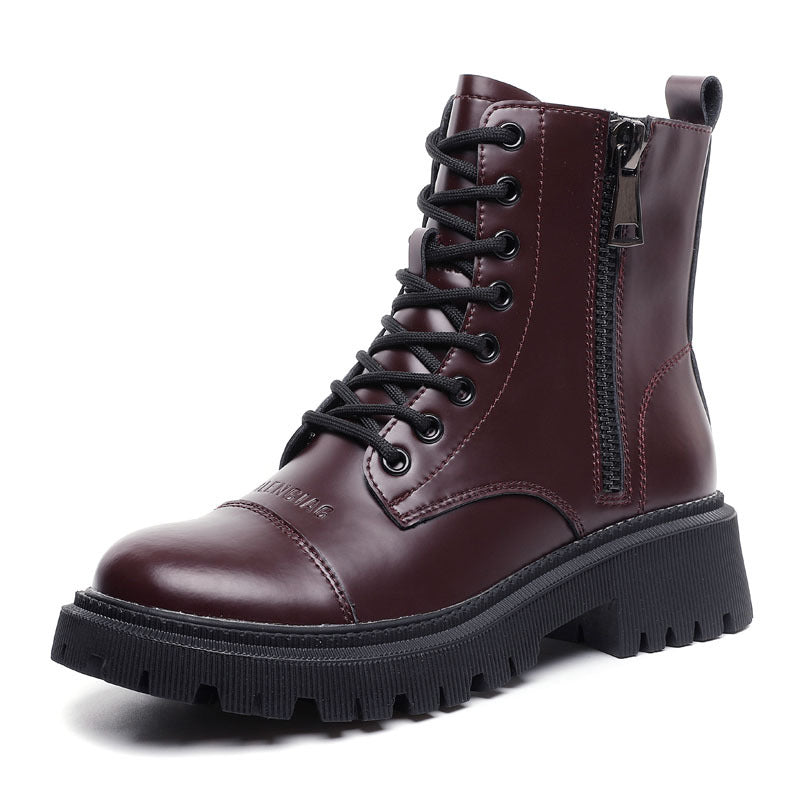 Heightened Thick Bottom Martin Boots