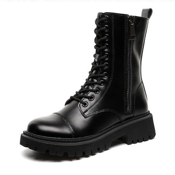 Heightened Thick Bottom Martin Boots