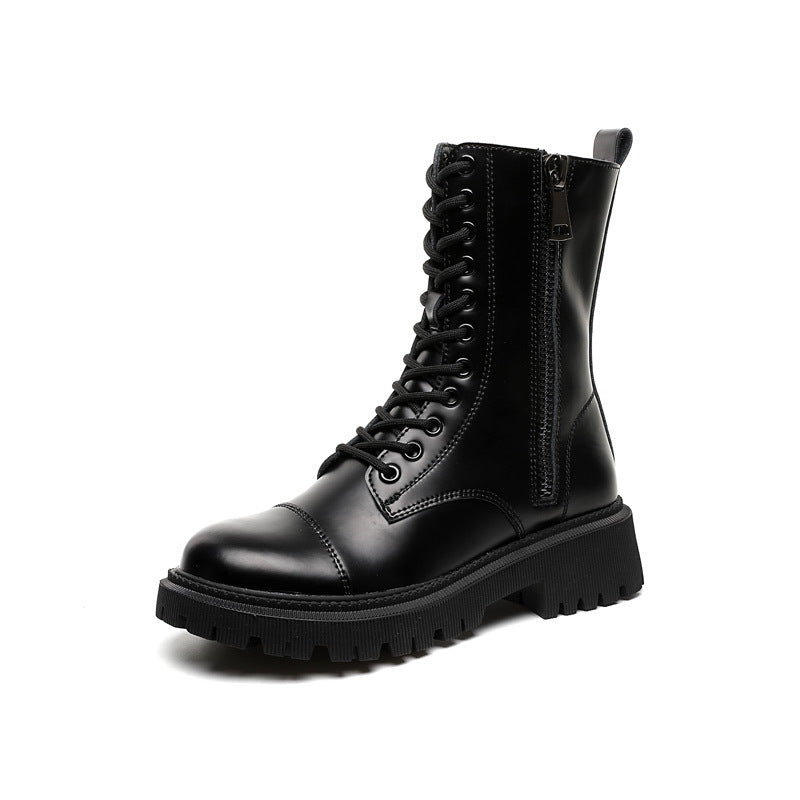 Heightened Thick Bottom Martin Boots