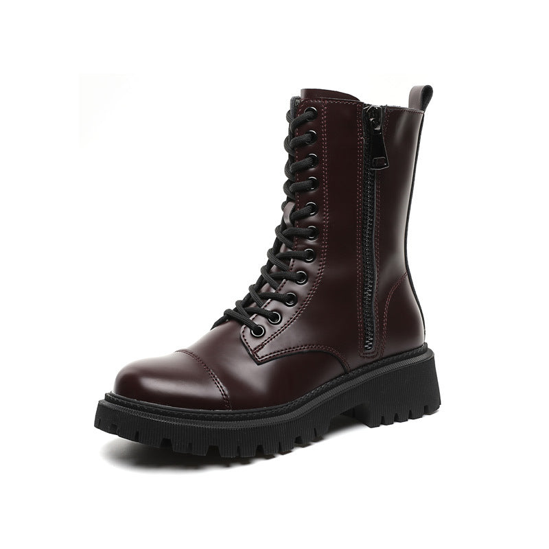Heightened Thick Bottom Martin Boots
