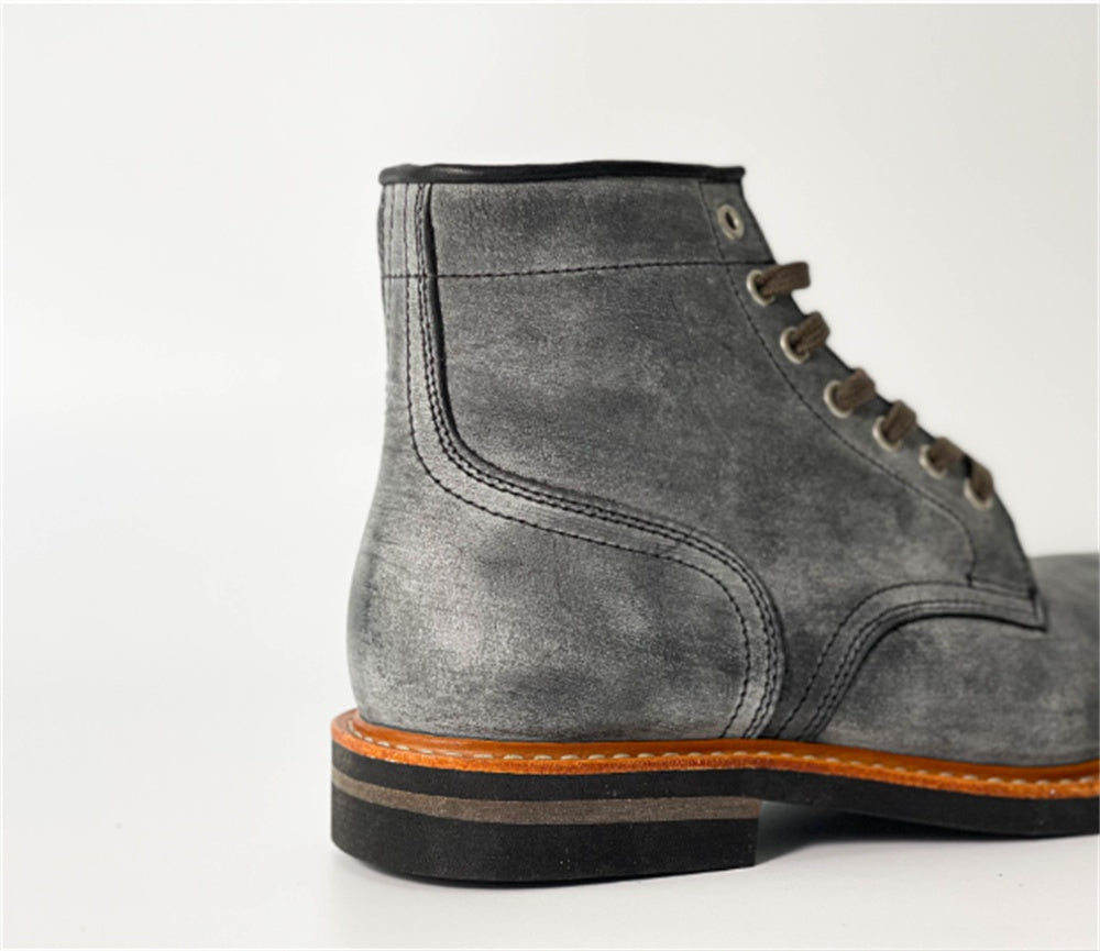 Hand-made Cowhide Toe Boots