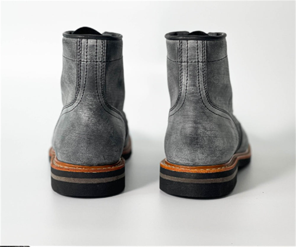 Hand-made Cowhide Toe Boots