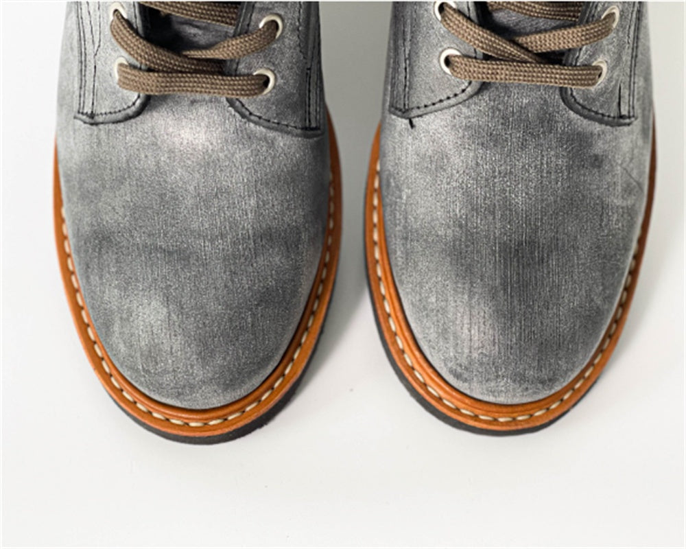 Hand-made Cowhide Toe Boots